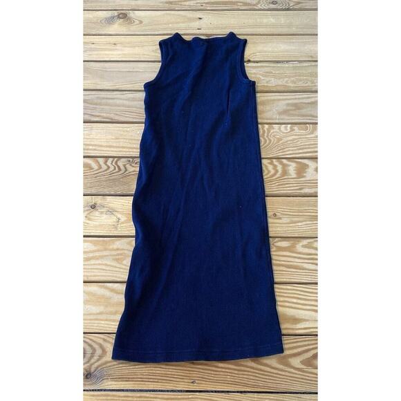 Brandy Melville Ribbed Tank Dress Size Small Women’s Black - Picture 2 of 5